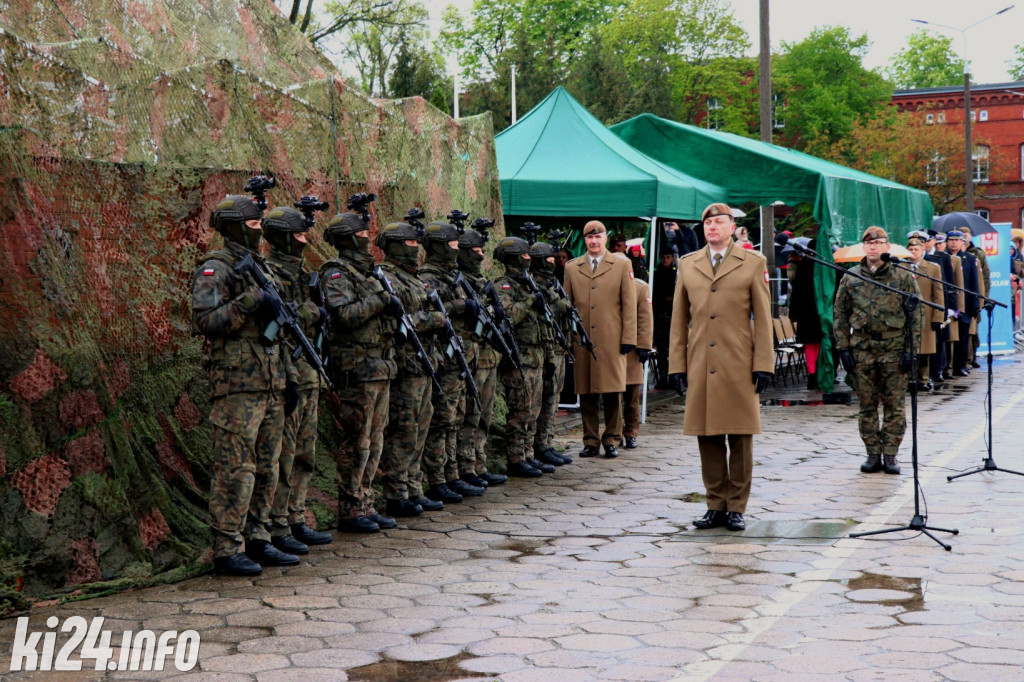 Wojskowa przysięga w Inowrocławiu