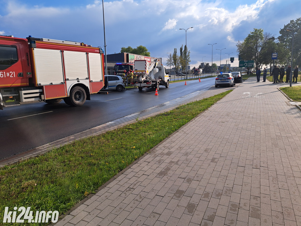Zderzyli się na Górniczej. Możliwe utrudnienia w ruchu