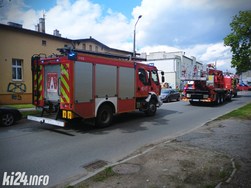 Pożar w domu przy ul. Poznańskiej