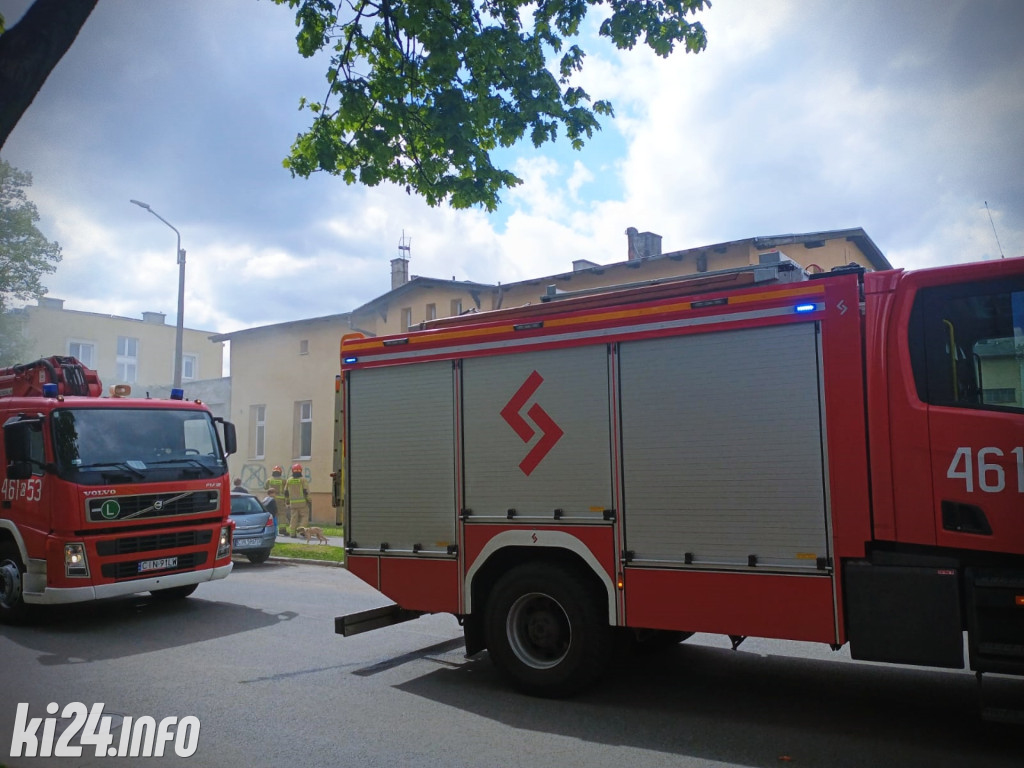 Pożar w domu przy ul. Poznańskiej