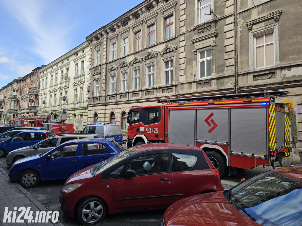 Pożar kamienicy