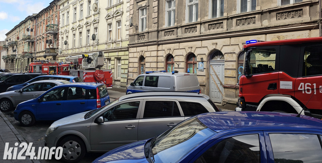 Pożar kamienicy