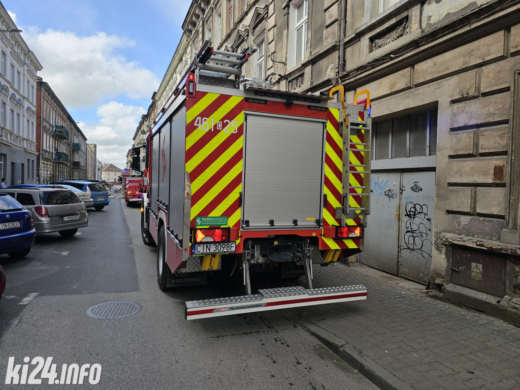 Pożar kamienicy