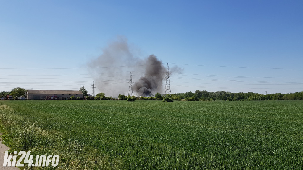 Wielki pożar w Kruszy Zamkowej