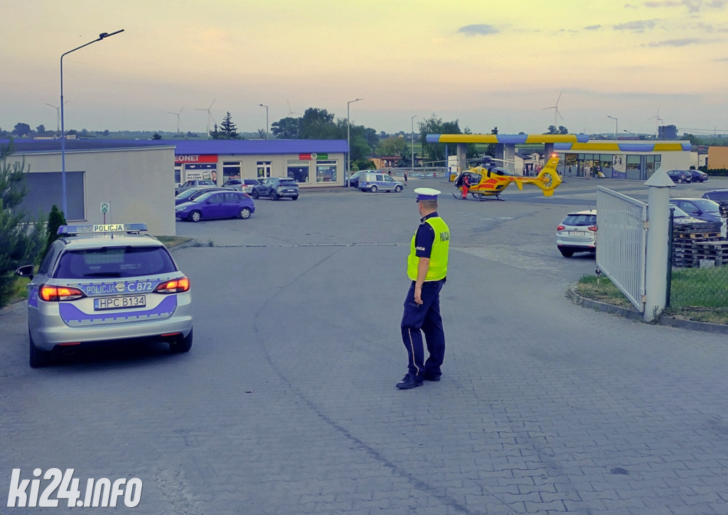 Pożar bloku w Radziejowie