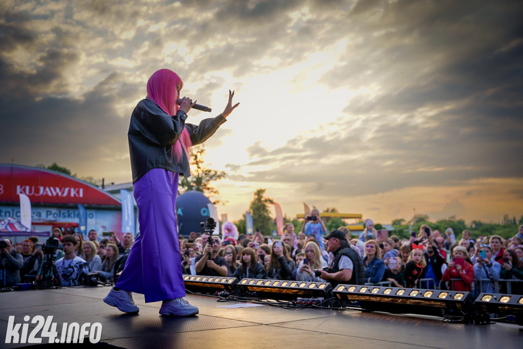 Bryska na scenie w Inowrocławiu