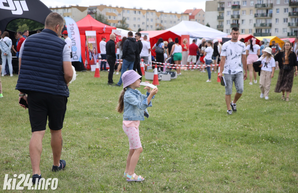 DRON SHOW na osiedlu Rąbin