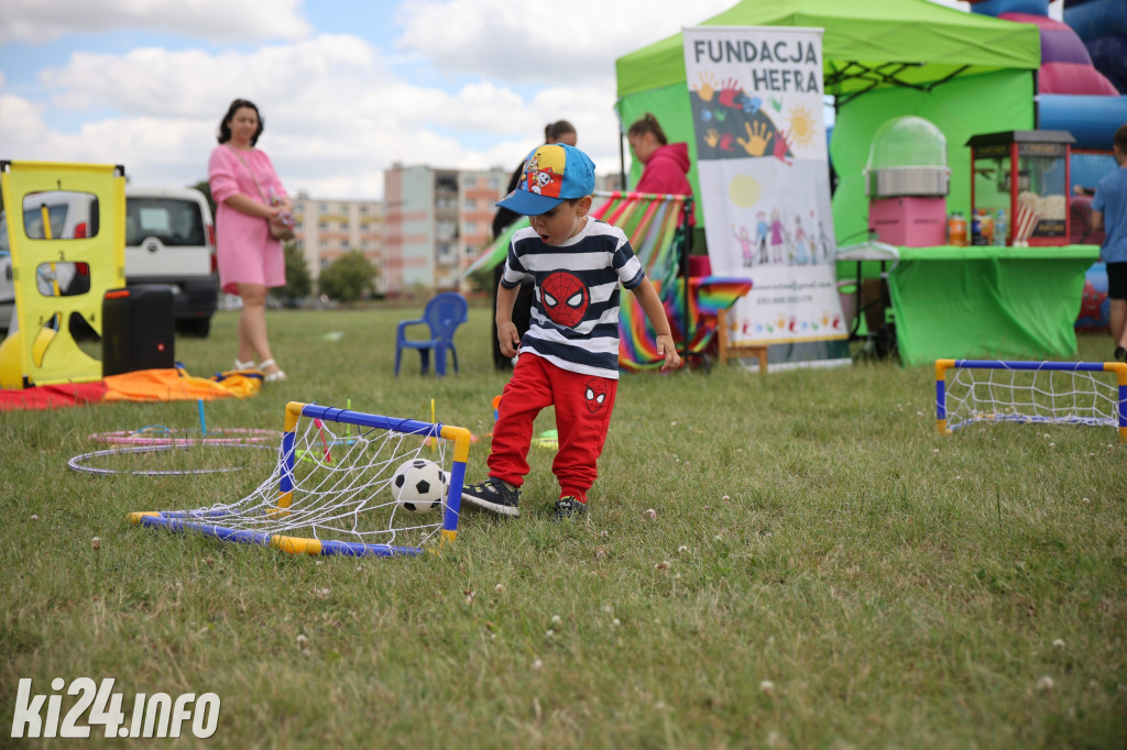 DRON SHOW na osiedlu Rąbin