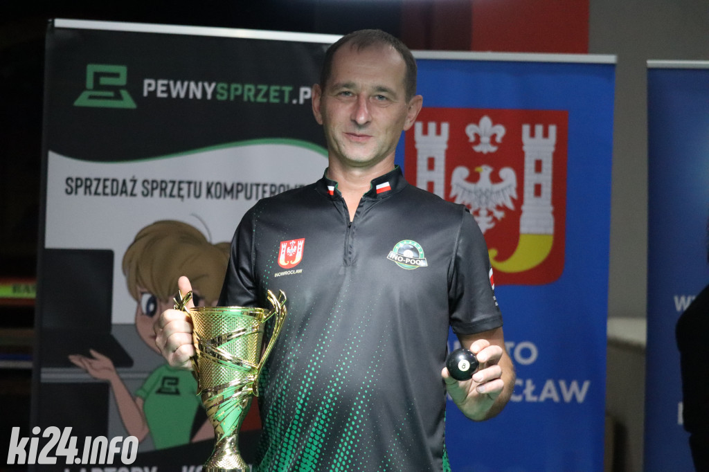 Arkadiusz Pijanowski zwycięzcą VII Bilardowych Mistrzostw Inowrocławia!