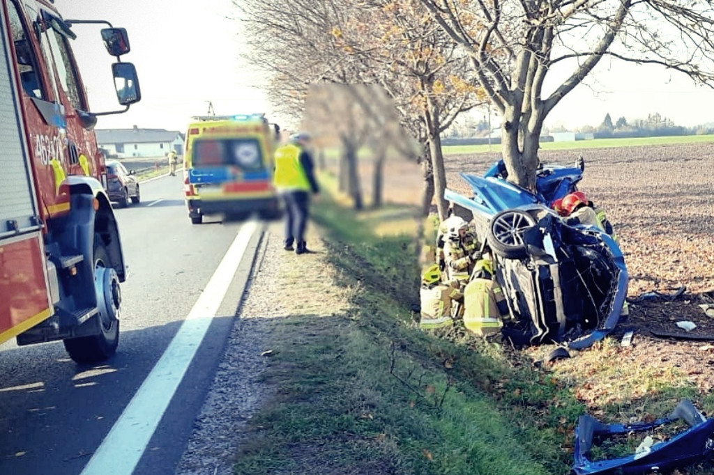 Tragiczny wypadek w Cieślinie