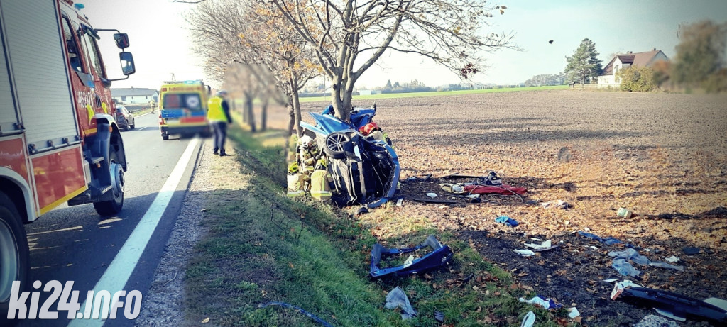 Tragiczny wypadek w Cieślinie