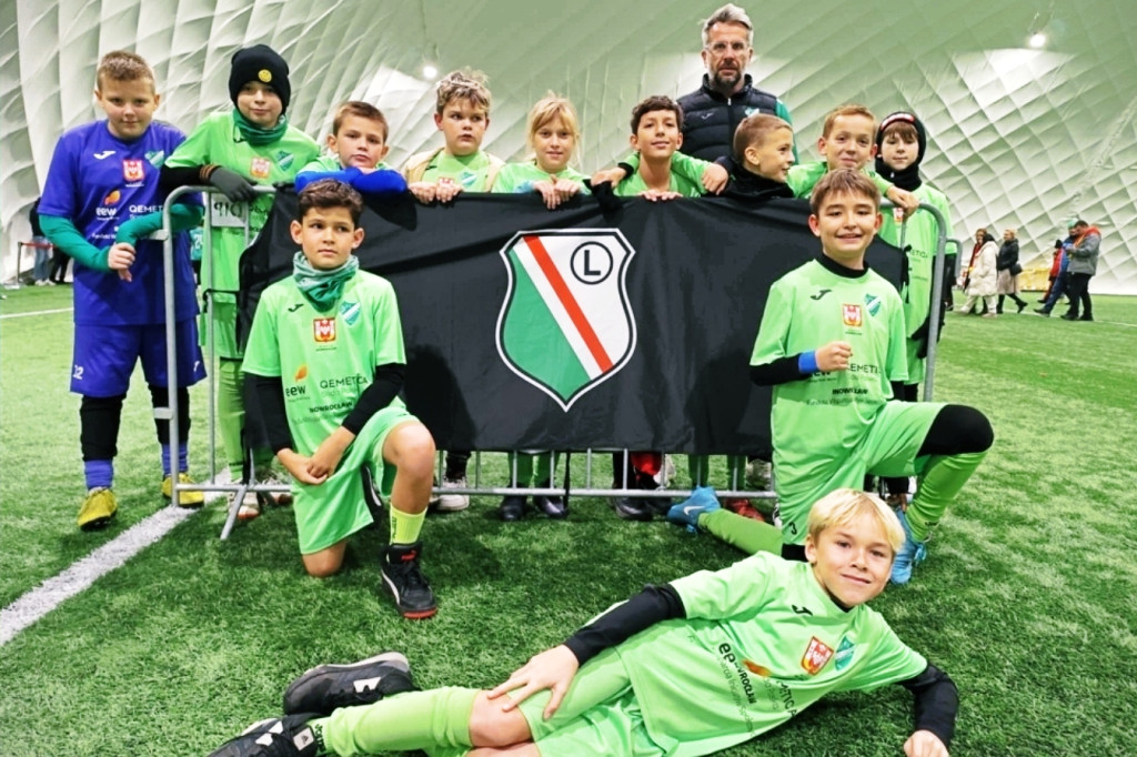 Młoda Cuiavia na Legia Cup U11