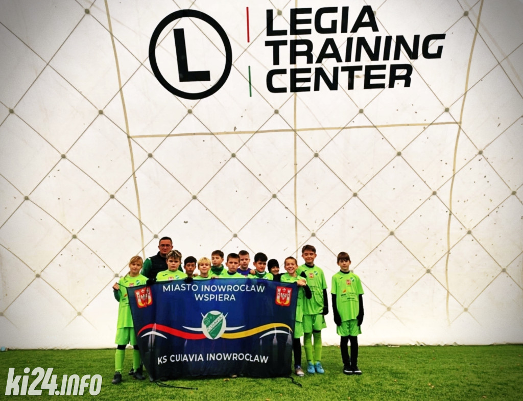 Młoda Cuiavia na Legia Cup U11