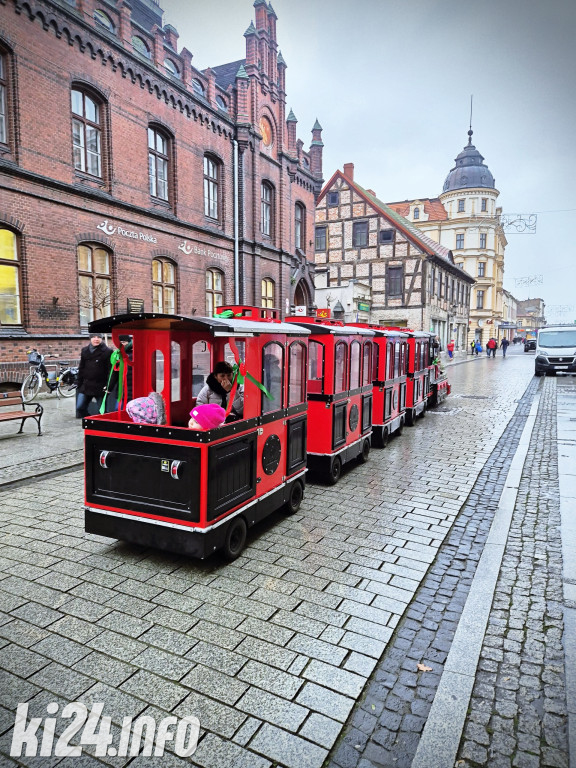 Mikołajki w centrum Inowrocławia