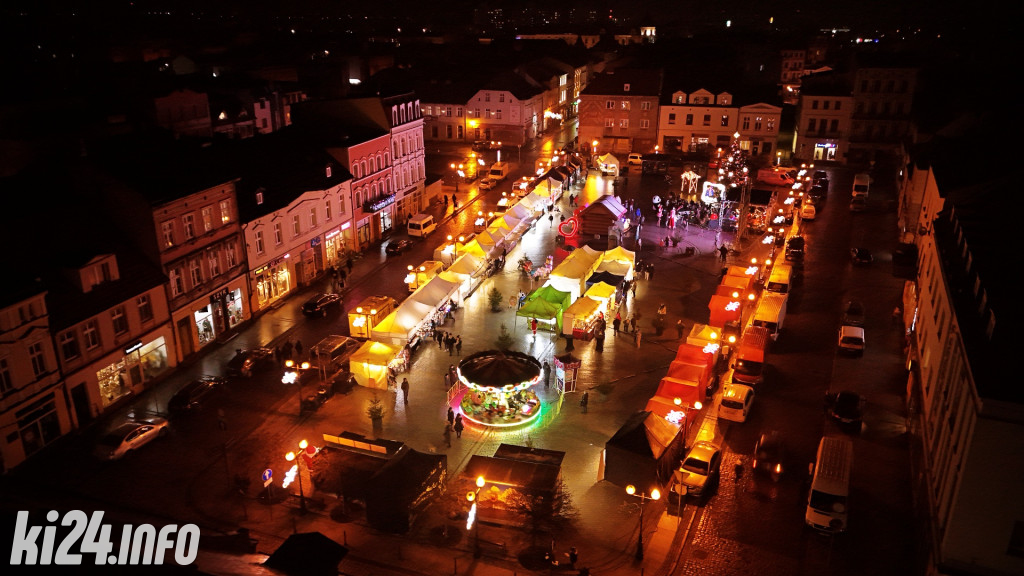 Mikołajki w centrum Inowrocławia