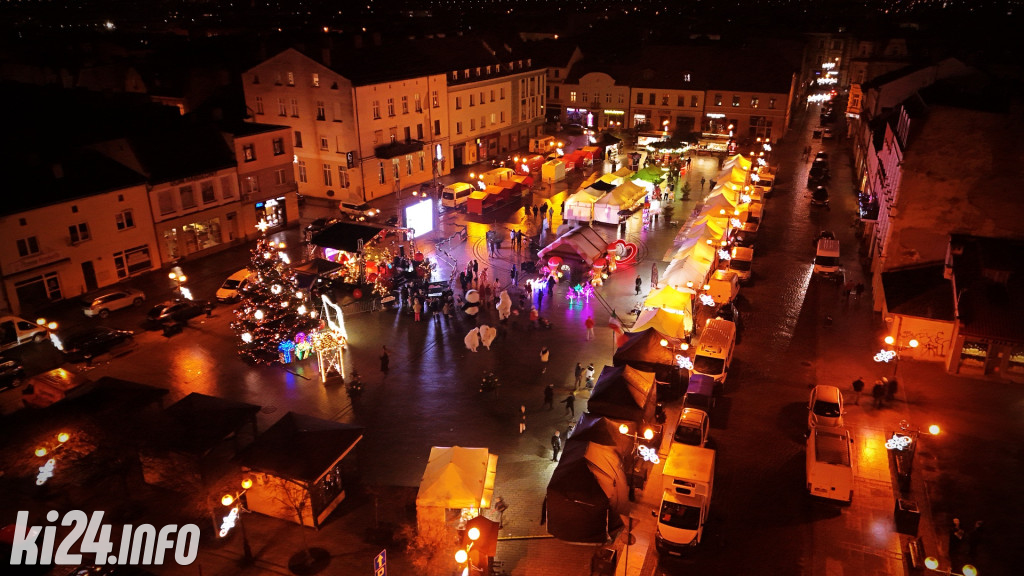 Mikołajki w centrum Inowrocławia