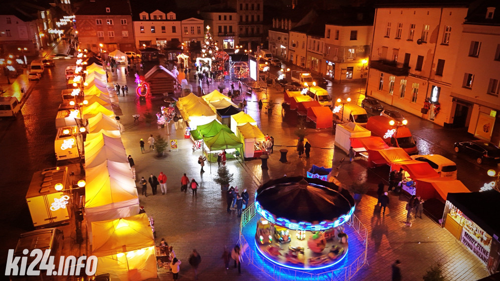 Mikołajki w centrum Inowrocławia