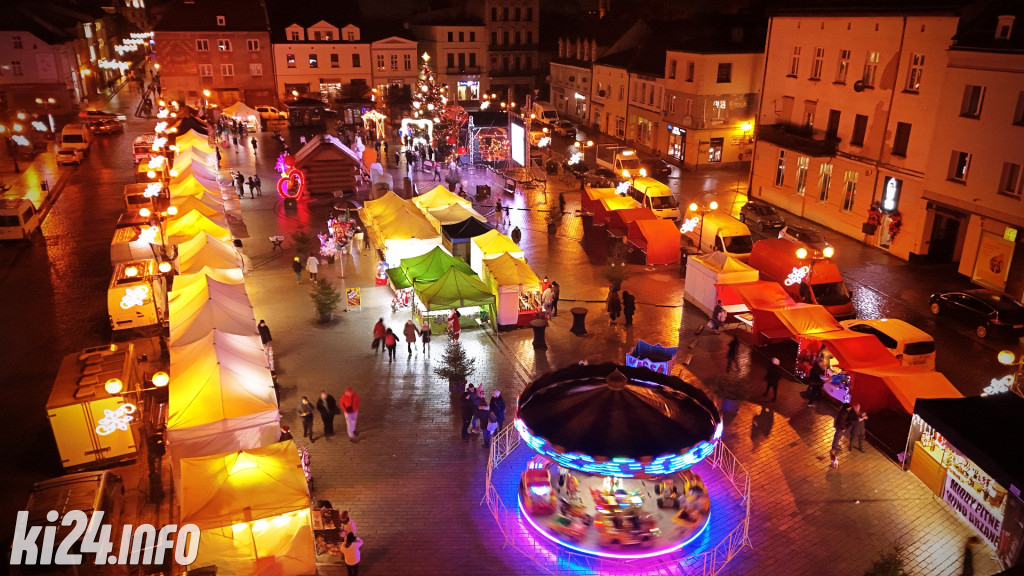 Mikołajki w centrum Inowrocławia