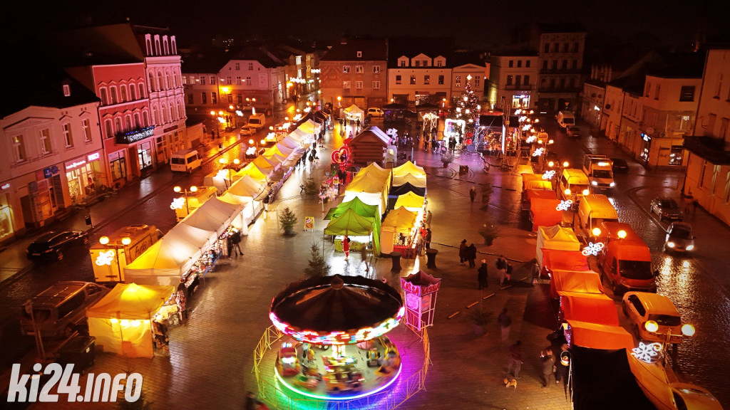 Mikołajki w centrum Inowrocławia