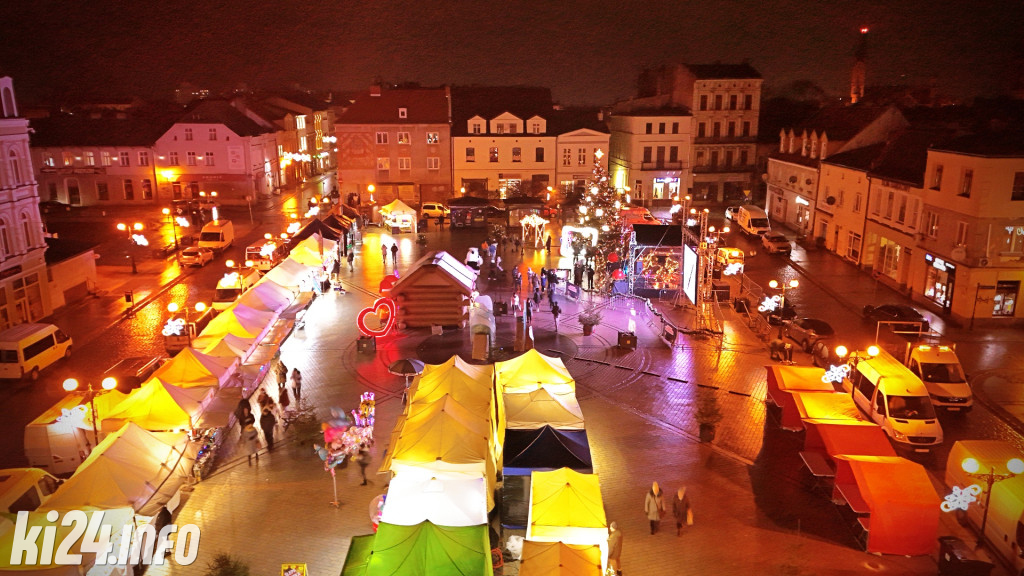 Mikołajki w centrum Inowrocławia