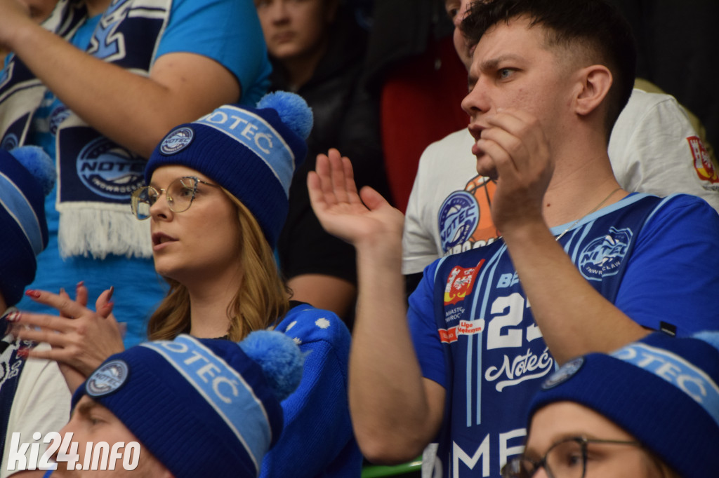 Kibice na meczu Noteć Inowrocław - Trefl Sopot