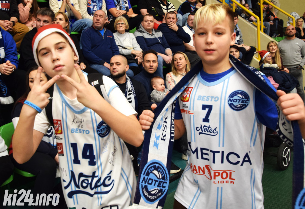 Kibice na meczu Noteć Inowrocław - Trefl Sopot