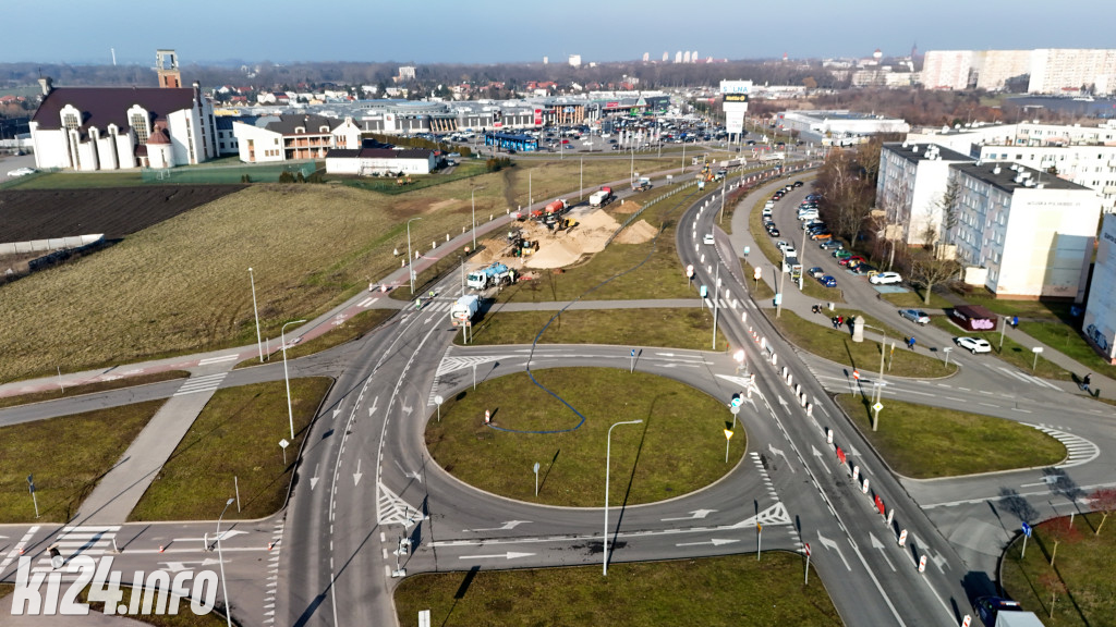 Naprawa awarii na osiedlu Rąbin