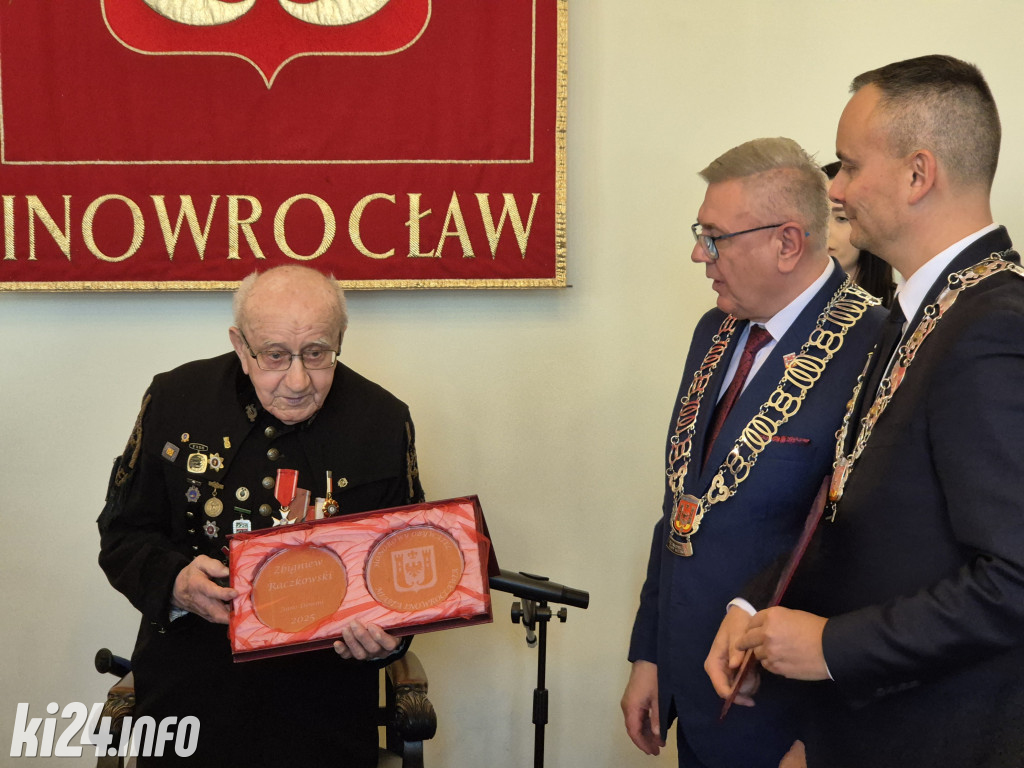 Zbigniew Raczkowski z tytułem Honorowego Obywatela