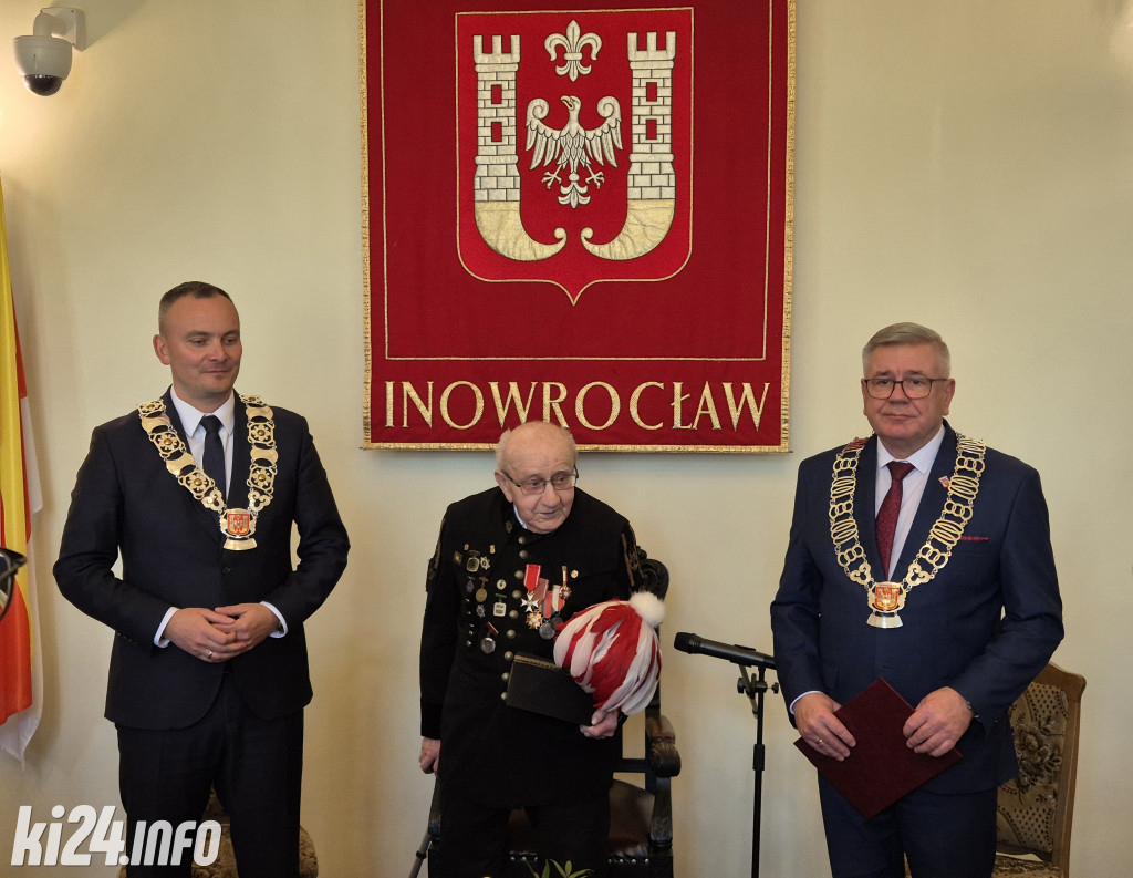 Zbigniew Raczkowski z tytułem Honorowego Obywatela