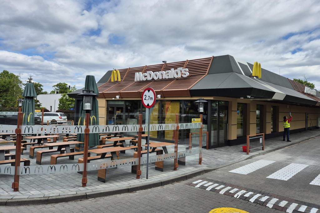 Restauracja McDonald\'s po remoncie