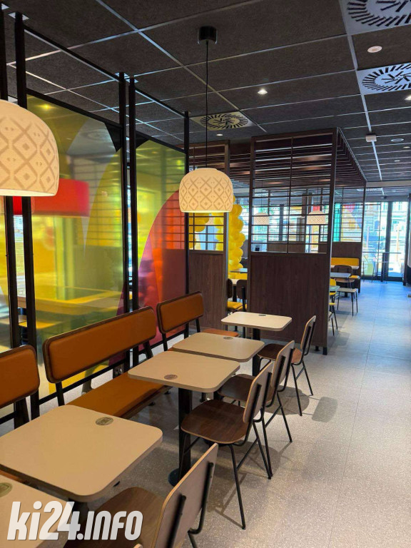 Restauracja McDonald\'s po remoncie