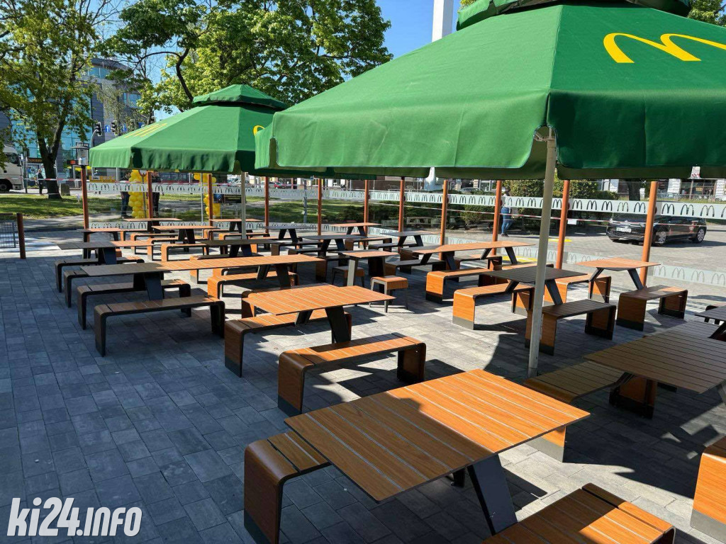 Restauracja McDonald\'s po remoncie
