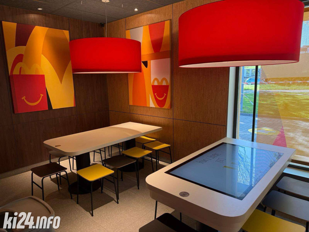 Restauracja McDonald\'s po remoncie