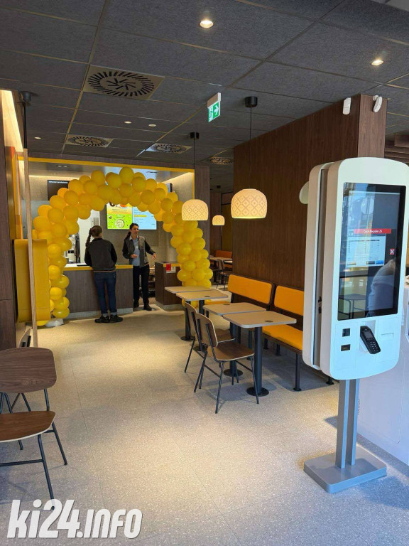Restauracja McDonald\'s po remoncie