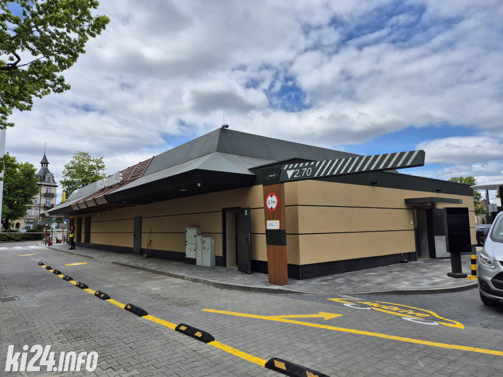 Restauracja McDonald\'s po remoncie
