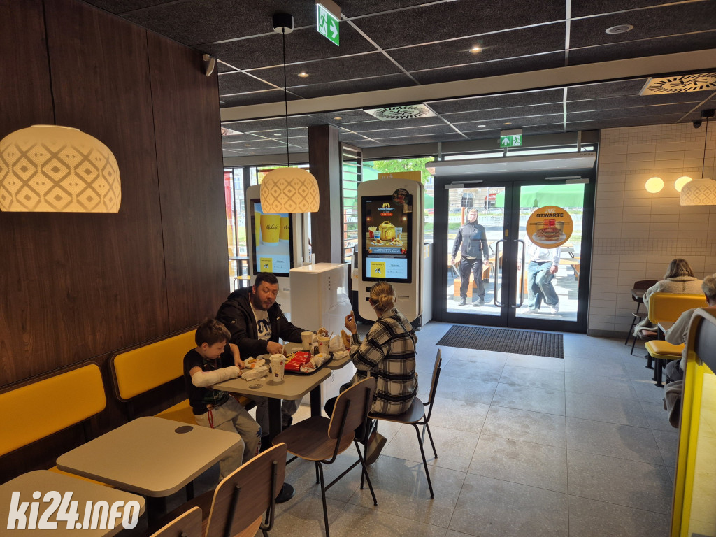 Restauracja McDonald\'s po remoncie