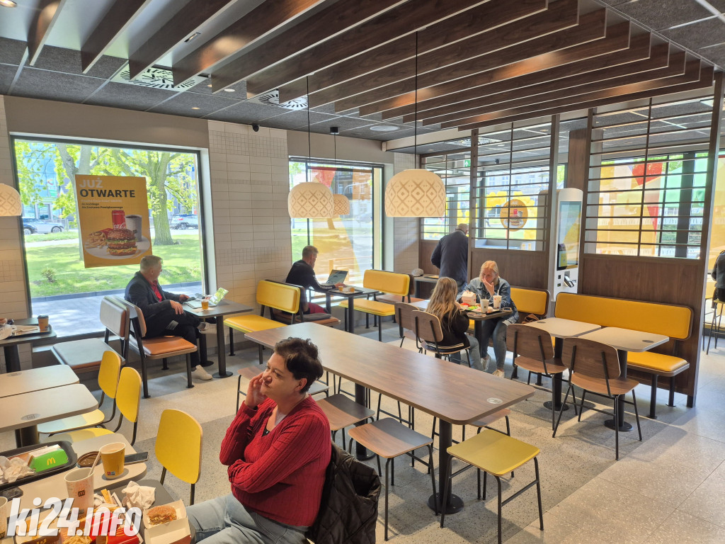 Restauracja McDonald\'s po remoncie