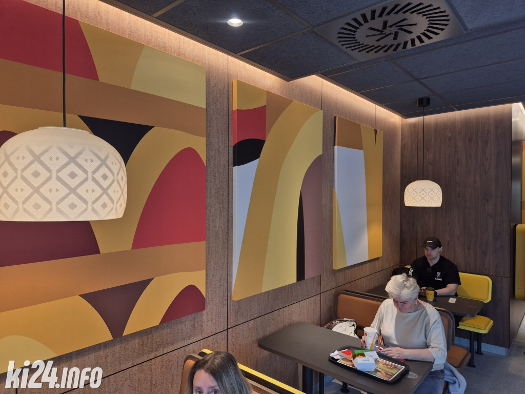 Restauracja McDonald\'s po remoncie