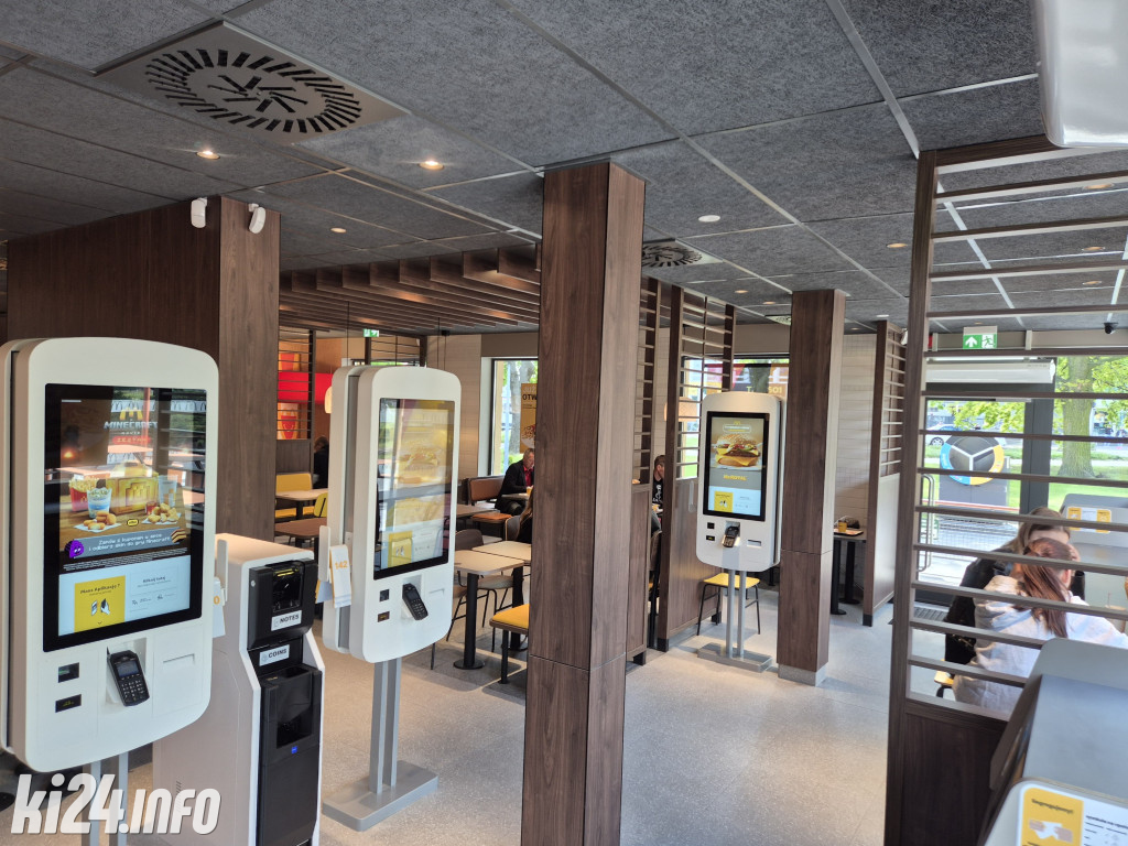 Restauracja McDonald\'s po remoncie