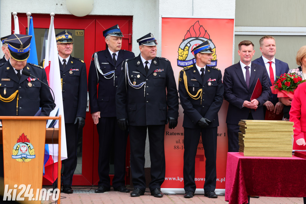 Uroczysty apel z okazji Dnia Strażaka