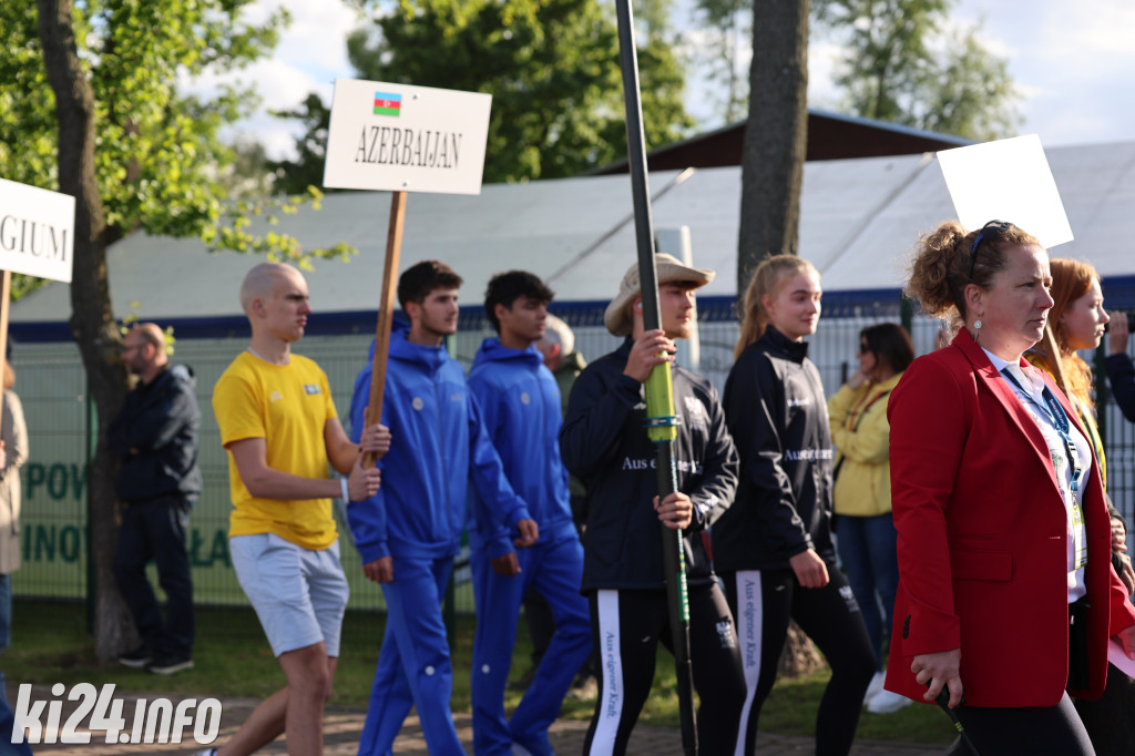 Ceremonia otwarcia Mistrzostw Europy Juniorów 2025 Kruszwica