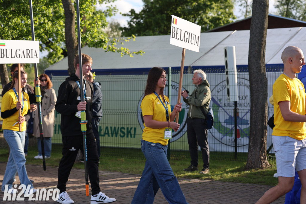 Ceremonia otwarcia Mistrzostw Europy Juniorów 2025 Kruszwica