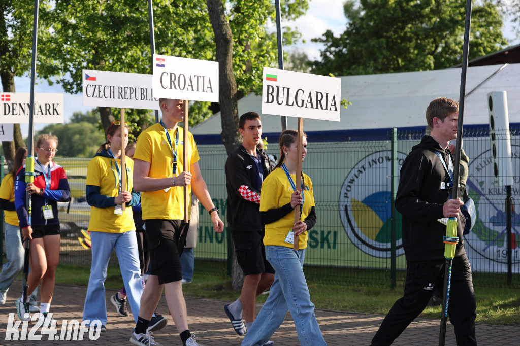 Ceremonia otwarcia Mistrzostw Europy Juniorów 2025 Kruszwica