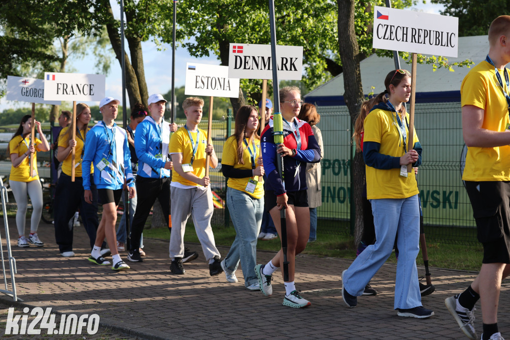 Ceremonia otwarcia Mistrzostw Europy Juniorów 2025 Kruszwica