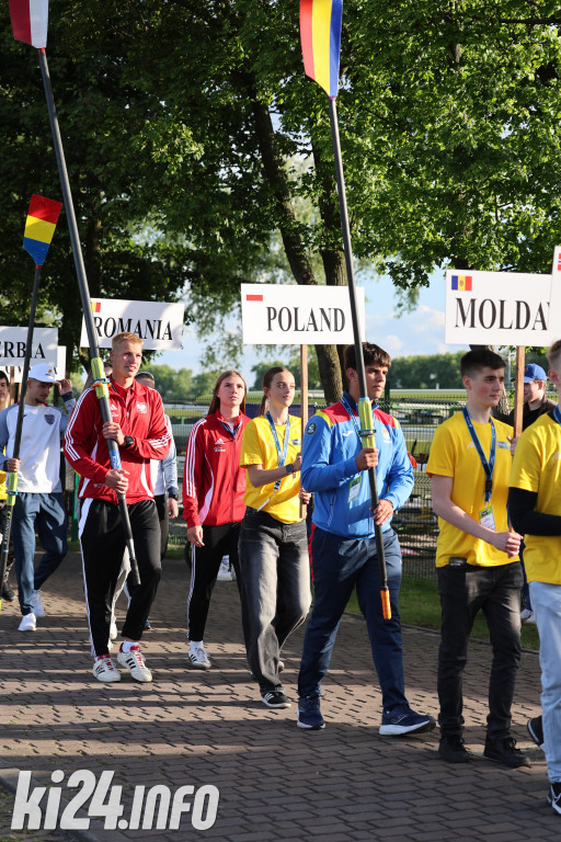 Ceremonia otwarcia Mistrzostw Europy Juniorów 2025 Kruszwica