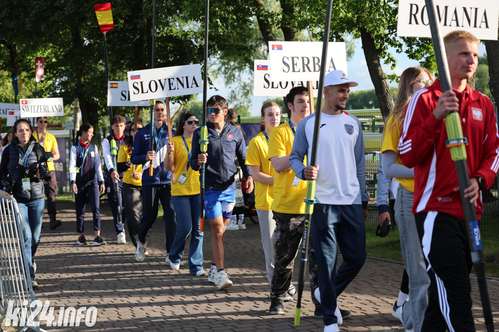 Ceremonia otwarcia Mistrzostw Europy Juniorów 2025 Kruszwica