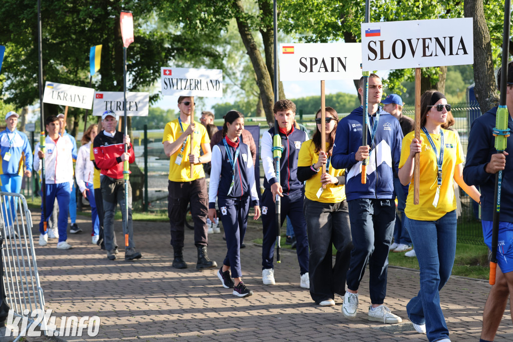 Ceremonia otwarcia Mistrzostw Europy Juniorów 2025 Kruszwica