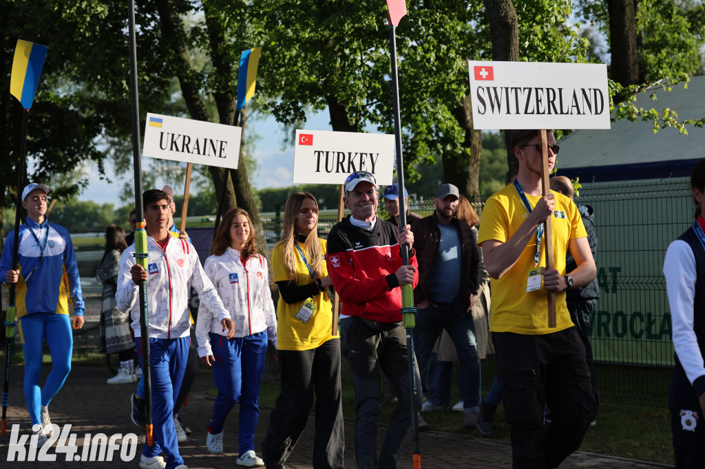 Ceremonia otwarcia Mistrzostw Europy Juniorów 2025 Kruszwica