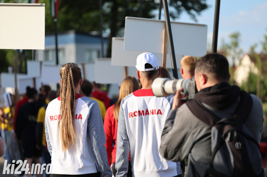 Ceremonia otwarcia Mistrzostw Europy Juniorów 2025 Kruszwica