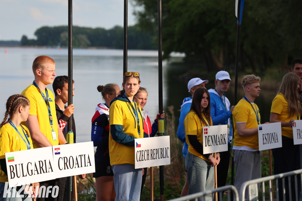 Ceremonia otwarcia Mistrzostw Europy Juniorów 2025 Kruszwica